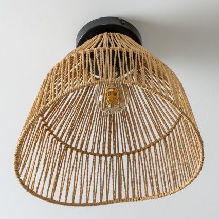 Brilagi - LED-plafondlampe CERIA BOHO 1xE27/40W/230V Ø 30 cm brun