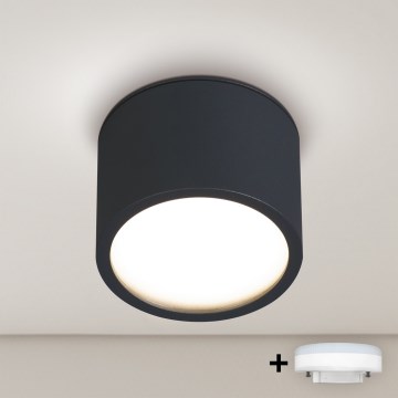 Brilagi - LED RGB+CCT dæmpbar badeværelsesspot SMOOTH1xGX53/14W/230V 2700-6500K Wi-Fi Tuya sort IP65