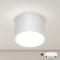 Brilagi - LED RGB+CCT Dæmpbar indbygningsspot SMOOTH 1xGX53/14W/230V 2700-6500K Wi-Fi Tuya hvid