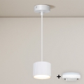 Brilagi - LED RGB+CCT dæmpbar loftpendel med wireophæng STRIPY 1xGX53/14W/230V 2700-6500K Wi-Fi Tuya hvid