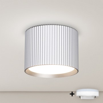 Brilagi - LED RGB+CCT Dæmpbar loftspot STRIPY 1xGX53/14W/230V 2700-6500K Wi-Fi Tuya sølv