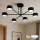Brilagi - LED RGB+CCT Dæmpbar påbygget loftlampe MONO 6xGX53/14W/230V 2700-6500K Wi-Fi Tuya sort