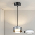 Brilagi - LED RGB+CCT dæmpbar pendel på wire AURA LUX 1xGX53/14W/230V 2700-6500K Wi-Fi Tuya sort/røget