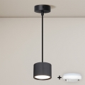 BRILAGI - LED RGB+CCT dæmpbar pendel på wire STRIPY 1xGX53/14W/230V pr. 82 mm 2700-6500K Wi-Fi Tuya sort