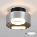 BRILAGI - LED RGB+CCT dæmpbar spot AURA LUX 1xGX53/14W/230V 2700-6500K Wi-Fi Tuya sort/røgfarvet