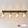 Brilagi - LED RGB+CCT dæmpbar spot AURA LUX 4xGX53/14W/230V 2700-6500K Wi-Fi Tuya sort/guld