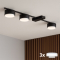 Brilagi - LED RGB+CCT dæmpbar spot MONO 3xGX53/14W/230V 2700-6500K Wi-Fi Tuya sort