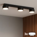 Brilagi - LED RGB+CCT dæmpbar spot MONO 3xGX53/14W/230V 2700-6500K Wi-Fi Tuya sort
