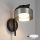 Brilagi - LED RGB+CCT dæmpbar væglampe AURA LUX 1xGX53/14W/230V 2700-6500K Wi-Fi Tuya sort/røgfarvet
