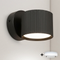 Brilagi - LED RGB+CCT Dæmpbar vægspot STRIPY 1xGX53/14W/230V 2700-6500K Wi-Fi Tuya sort