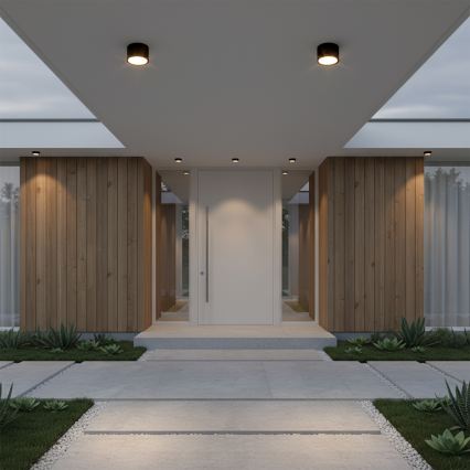 Brilagi - LED RGB+CCT dæmpbar badeværelsesspot SMOOTH1xGX53/14W/230V 2700-6500K Wi-Fi Tuya sort IP65
