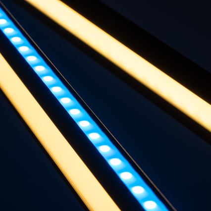 BRILAGI - LED RGBTW Dæmpbar, berøringsbetjent bordlampe med klemme VARIO LED/18W/230V 3000-6500K CRI 96 sort