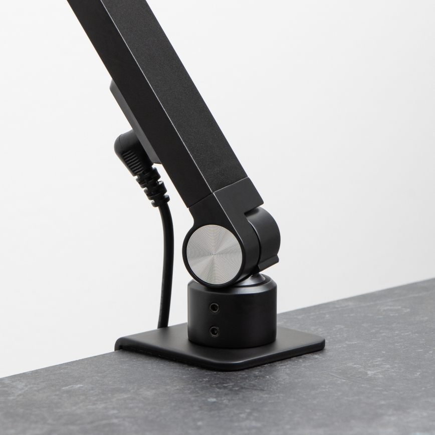 BRILAGI - LED RGBTW Dæmpbar, berøringsbetjent bordlampe med klemme VARIO LED/18W/230V 3000-6500K CRI 96 sort