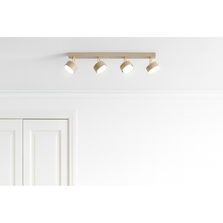 Brilagi - LED RGB+CCT dæmpbar spot MONO 4xGX53/14W/230V 2700-6500K Wi-Fi Tuya beige