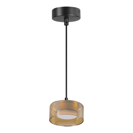 Brilagi - LED RGB+CCT Dæmpbar pendel på kabel AURA LUX 1xGX53/14W/230V 2700-6500K Wi-Fi Tuya sort/guld