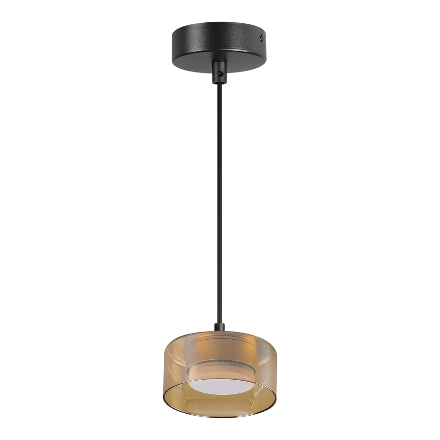 Brilagi - LED RGB+CCT Dæmpbar pendel på kabel AURA LUX 1xGX53/14W/230V 2700-6500K Wi-Fi Tuya sort/guld