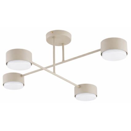 Brilagi - LED RGB+CCT dæmpbar overflademonteret loftlampe MONO 4xGX53/14W/230V 2700-6500K Wi-Fi Tuya sort