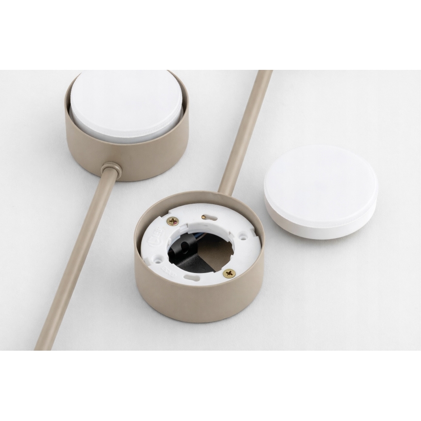 Brilagi - LED RGB+CCT dæmpbar overflademonteret loftlampe MONO 4xGX53/14W/230V 2700-6500K Wi-Fi Tuya sort
