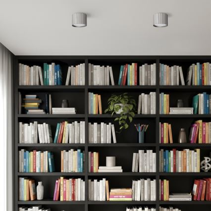 Brilagi - LED RGB+CCT Dæmpbar loftspot STRIPY 1xGX53/14W/230V 2700-6500K Wi-Fi Tuya sølv