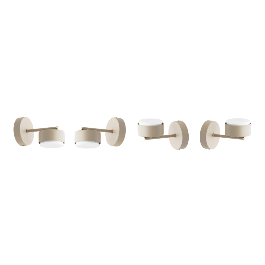 Brilagi - LED RGB+CCT dæmpbar væglampe MONO 1xGX53/14W/230V 2700-6500K Wi-Fi Tuya beige