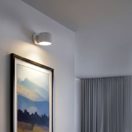 Brilagi - LED RGB+CCT Dæmpbar vægspot STRIPY 1xGX53/14W/230V 2700-6500K Wi-Fi Tuya hvid