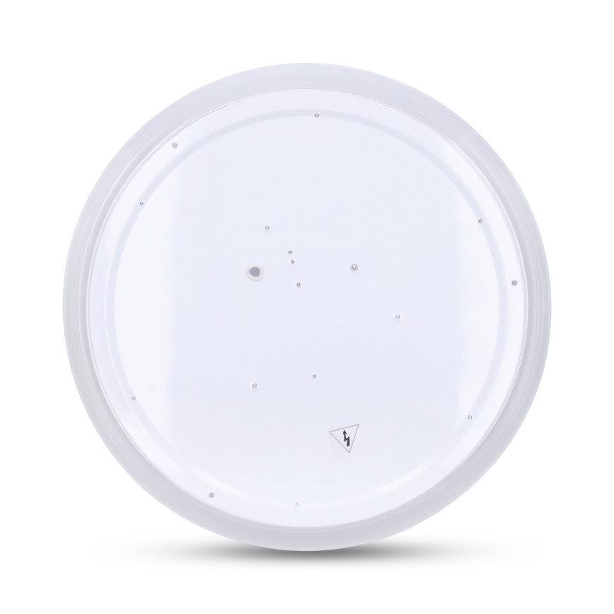 Brilagi - LED RGB dæmpbar loftlampe FLOCO LED/30W/230V Ø 39,5 cm 3000-6500K Wi-Fi Tuya + LED/6W + fjernbetjening