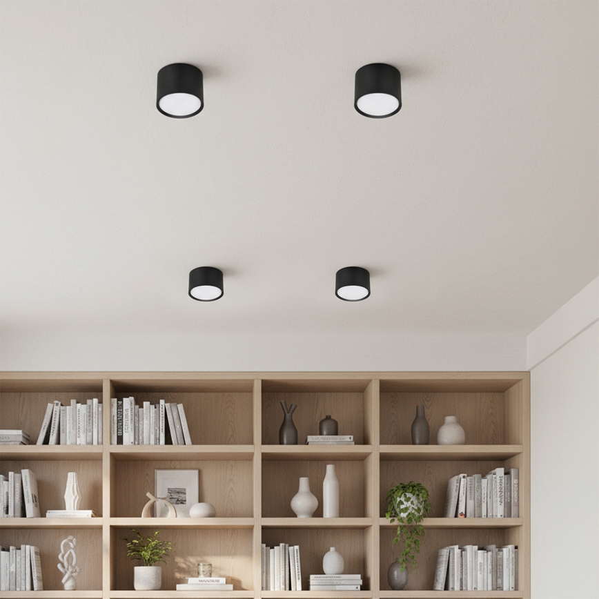 BRILAGI - LED RGB+CCT dæmpbar spotlampe SMOOTH 1xGX53/14W/230V 60x82 mm 2700-6500K Wi-Fi Tuya sort