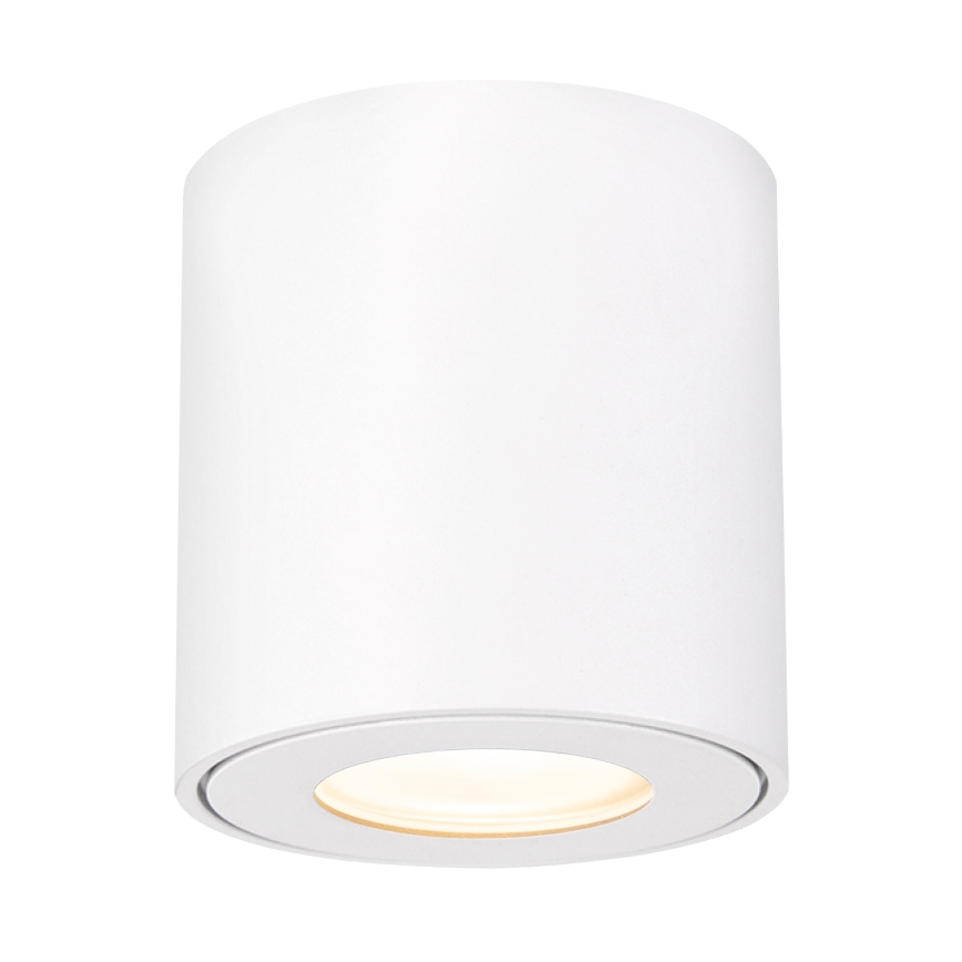 Brilagi - LED RGBW dæmpbar badeværelsesarmatur MIA 1xGU10/4,8W/230V 3000K 84x80 mm hvid IP54 + fjernbetjening