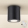Brilagi - LED RGBW dæmpbar badeværelseslampe MIA 1xGU10/4,8W/230V 3000K 84x80 mm sort IP54 + fjernbetjening