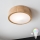 Brilagi - LED RGBW dæmpbar loftlampe CARVALHO 1xE27/9W/230V 2700-6500K Wi-Fi eg Ø 27,5 cm