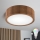 Brilagi - LED RGBW dæmpbar loftlampe CARVALHO 1xE27/9W/230V 2700–6500K Wi-Fi eg Ø 27,5 cm