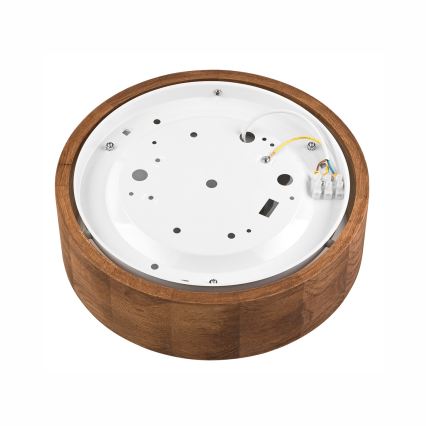 Brilagi - LED RGBW dæmpbar loftlampe CARVALHO 1xE27/9W/230V 2700–6500K Wi-Fi eg Ø 27,5 cm