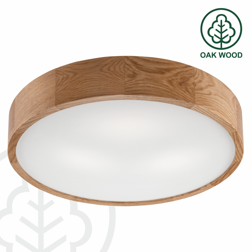 Brilagi - LED RGBW dæmpbar loftlampe CARVALHO 3xE27/15W/230V 2700-6500K Wi-Fi eg Ø 47,5 cm