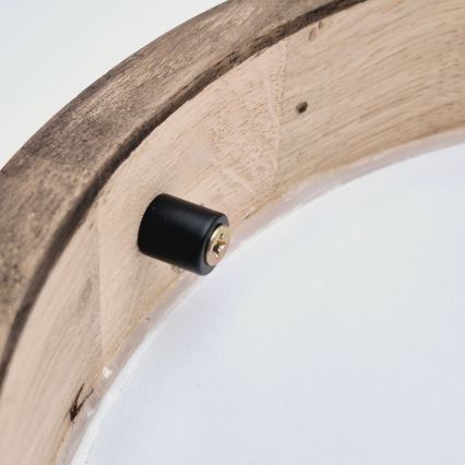 Brilagi - LED RGBW dæmpbar loftlampe CARVALHO SLIM 1xE27/15W/230V 2700-6500K Wi-Fi eg pr. 27 cm