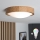 Brilagi - LED RGBW dæmpbar loftlampe CARVALHO SLIM 1xE27/9W/230V 2700-6500K Wi-Fi eg Ø 27 cm