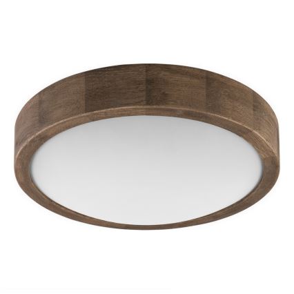 Brilagi - LED RGBW dæmpbar loftlampe CARVALHO SLIM 1xE27/9W/230V 2700-6500K Wi-Fi eg pr. 27 cm