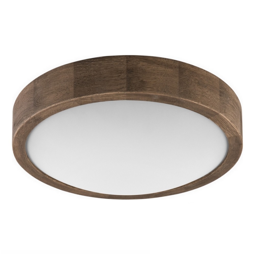 Brilagi - LED RGBW dæmpbar loftlampe CARVALHO SLIM 1xE27/9W/230V 2700-6500K Wi-Fi eg pr. 27 cm
