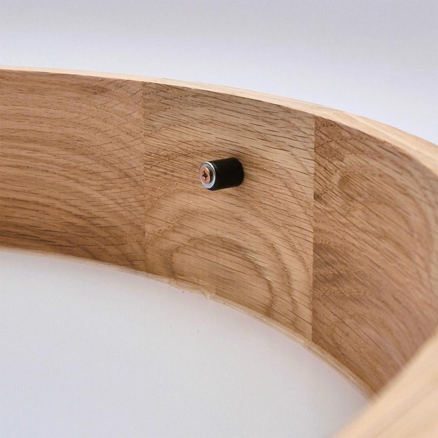 Brilagi - LED RGBW dæmpbar loftlampe CARVALHO SLIM 3xE27/15W/230V 2700-6500K Wi-Fi eg Ø 47 cm