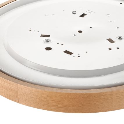 Brilagi - LED RGBW dæmpbar loftlampe CARVALHO SLIM 3xE27/9W/230V 2700-6500K Wi-Fi eg Ø 47 cm