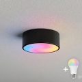 BRILAGI - LED RGBW dæmpbar loftlampe CLARE 1xE27/12W/230V 2700-6500K Ø 20 cm sort