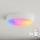 Brilagi - LED RGBW Dæmpbar loftlampe CLARE 3xE27/9W/230V 2700-6500K Ø 40 cm Wi-Fi hvid