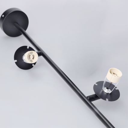 BRILAGI - LED RGBW dæmpbar pendel på stang BRANCH 2xGU10/6,5W/230V 2700-6500K sort