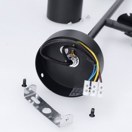BRILAGI - LED RGBW dæmpbar pendel på stang BRANCH 2xGU10/6,5W/230V 2700-6500K sort