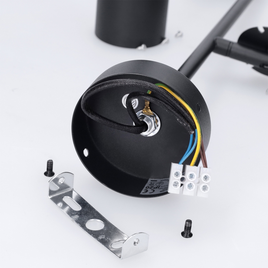 BRILAGI - LED RGBW dæmpbar pendel på stang BRANCH 2xGU10/6,5W/230V 2700-6500K sort