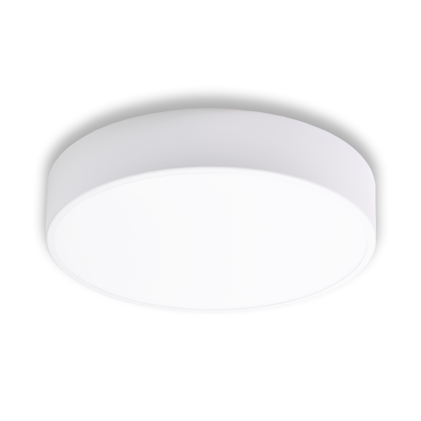 Brilagi - Dæmpbar LED RGBW badeværelsesloftlampe CLARE 3xE27/9W/230V 2700-6500K Ø 40 cm IP54 Wi-Fi hvid