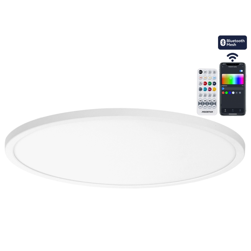 Brilagi - LED RGBW dæmpbar loftlampe VIBE LED/36W/230V 3000-6500K hvid + fjernbetjening