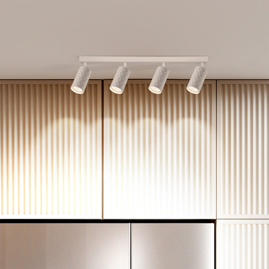 Brilagi - LED RGBW dæmpbar spotlampe SELE DIAMANT 4xGU10/6,5W/230V 2700-6500K Wi-Fi hvid