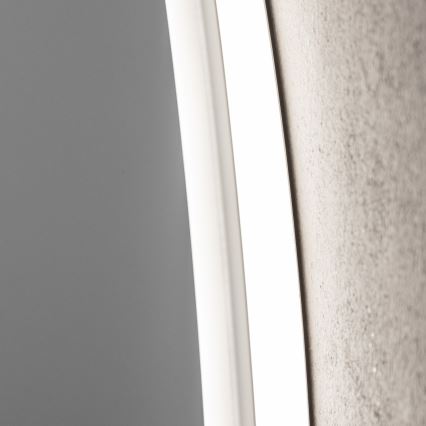 Brilagi - LED RGBW badeværelsesspejl med opvarmning CLARA PRO LED/19W/230V Ø 60 cm IP44 CRI 90 dæmpbart + CCT + fjernbetjening