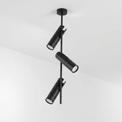 Brilagi - LED RGBW dæmpbar stangpendel BRANCH 3xGU10/6,5W/230V 2700-6500K sort