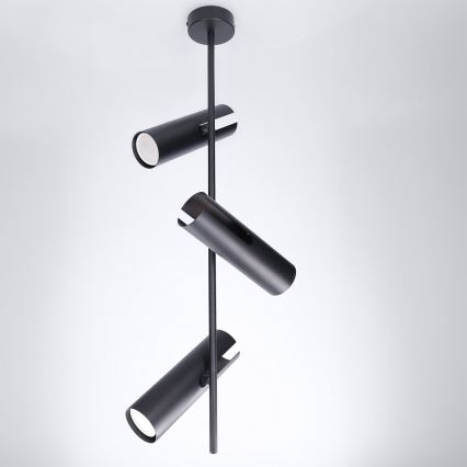 Brilagi - LED RGBW dæmpbar stangpendel BRANCH 3xGU10/6,5W/230V 2700-6500K sort